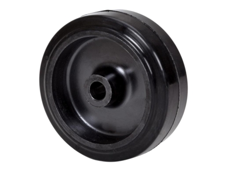 Rueda thg100-12-41 goma negra tecnopolimero eje liso ALEX