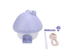 Humidificador Portátil Mini Con Forma De Seta De 300 Ml Para Dormitorio, Oficina, Coche Y Viajes.