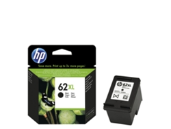 Cartucho de tinta HP 62XL negro original (C2P05AE)