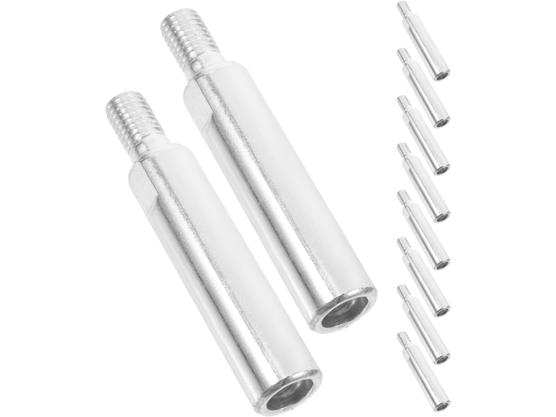 Juego de 10 varillas de extensión para amoladora angular y adaptador para pulidora eléctrica SFUSHOS.