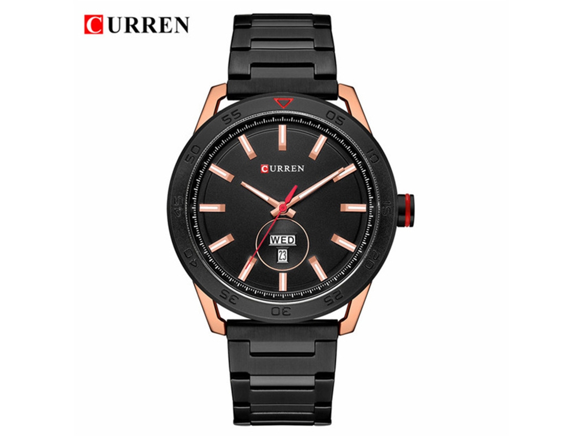 Reloj De Cuarzo Resistente Al Agua, Reloj Con Correa De Acero Delgada, Reloj De Moda Para Hombre.