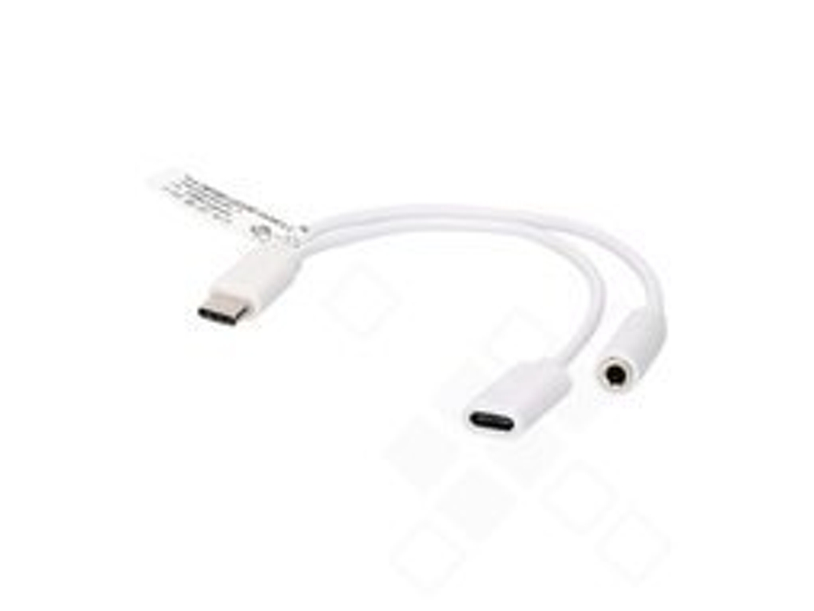 Adaptador Anco Usb-C Klinke Blanco