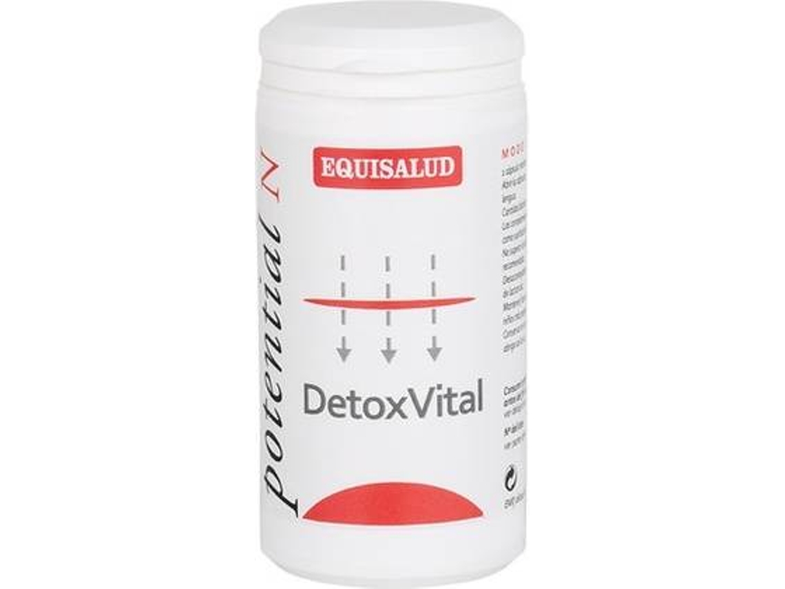 Complemento Alimentar EQUISALUD Detox Vital (60 cápsulas)