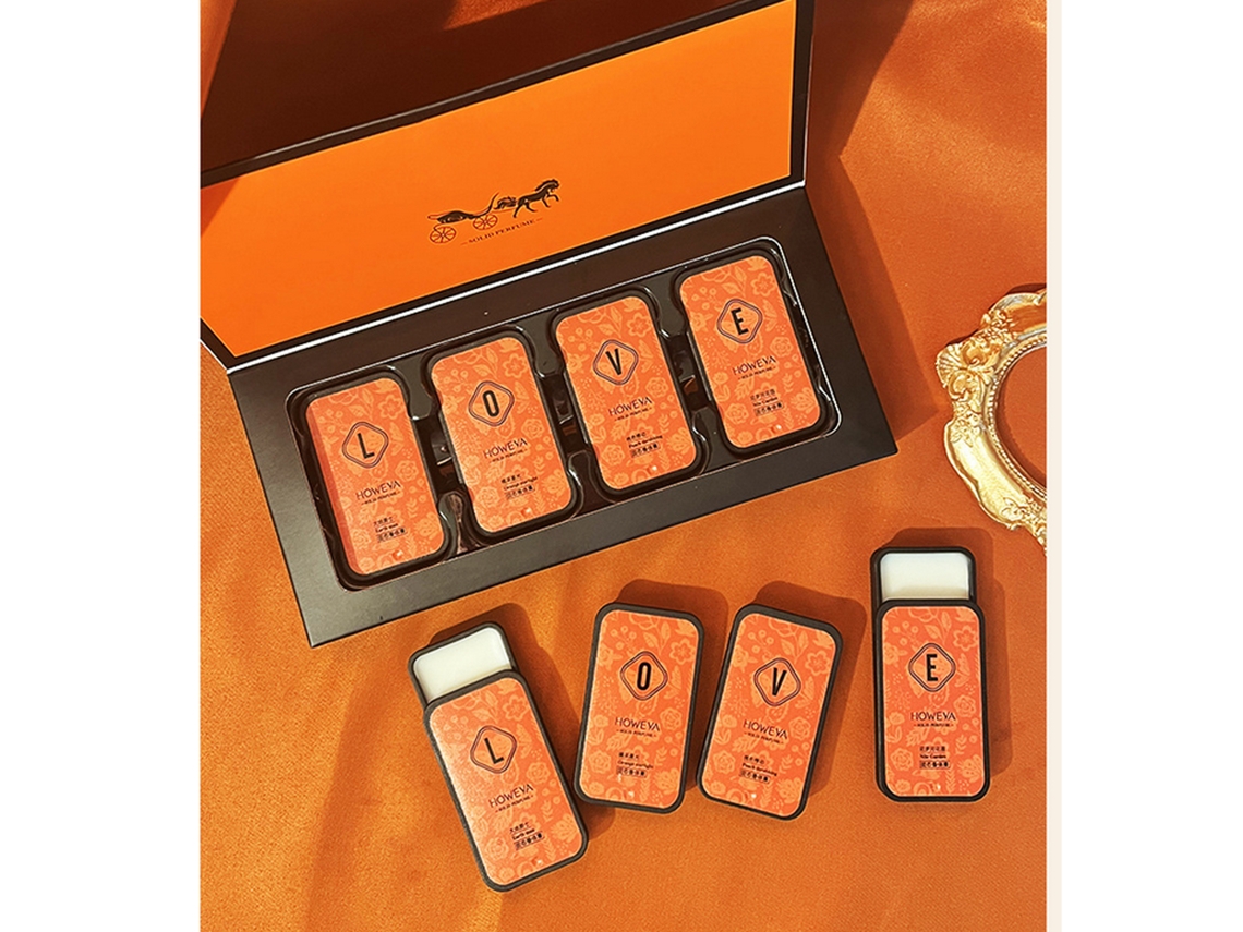 Set de perfume sólido de larga duración, unisex, para uso diario, fragancia intensa, para hombres y mujeres.
