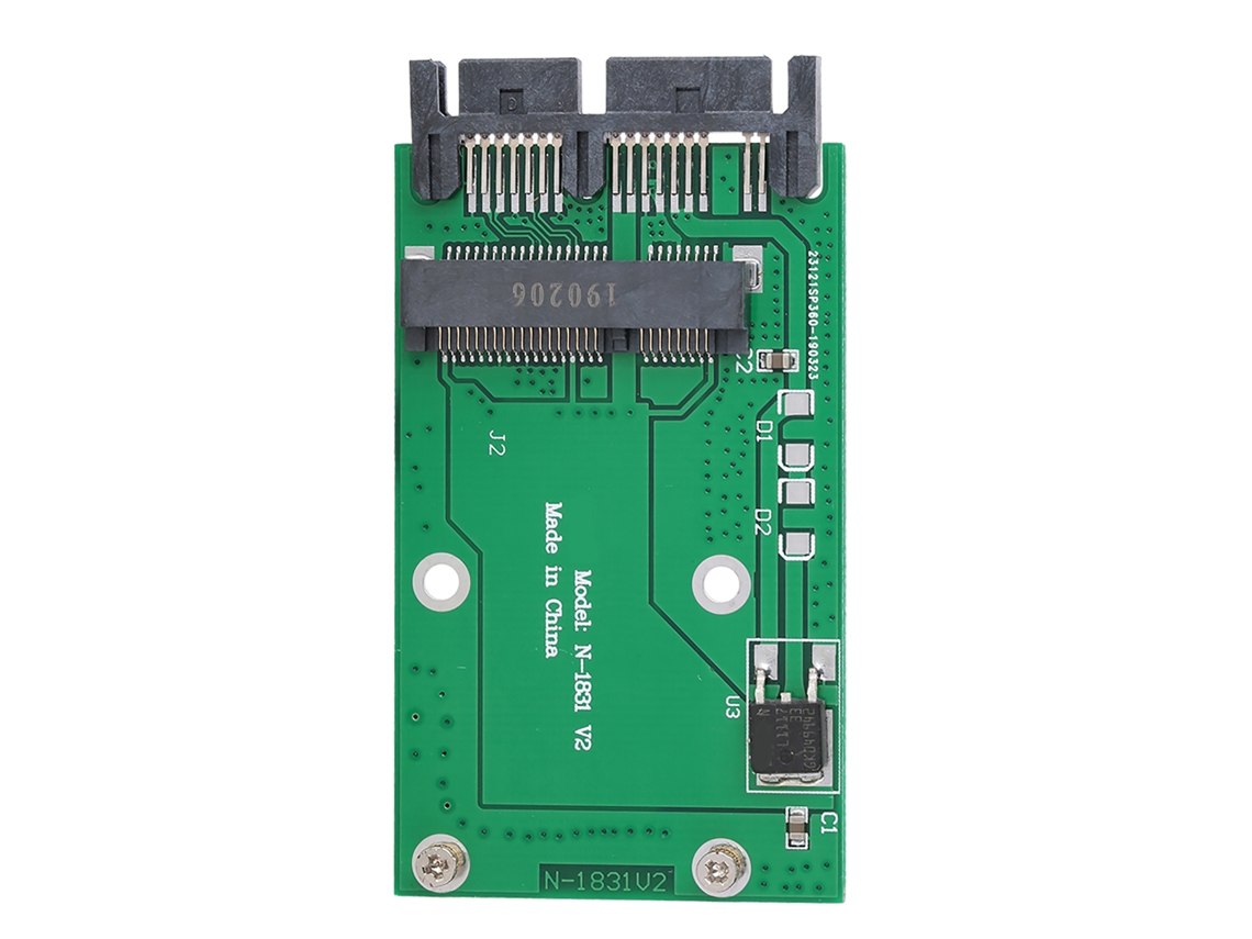 Adaptador De Tarjeta De Interfaz Mini Msata A Micro Sata De 1,8 Pulgadas De Alto Rendimiento