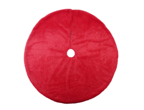 Faldas árbol de Navidad Base de árboles para Fiesta de año Nuevo Vacaciones en casa decoración Rojo 90cm