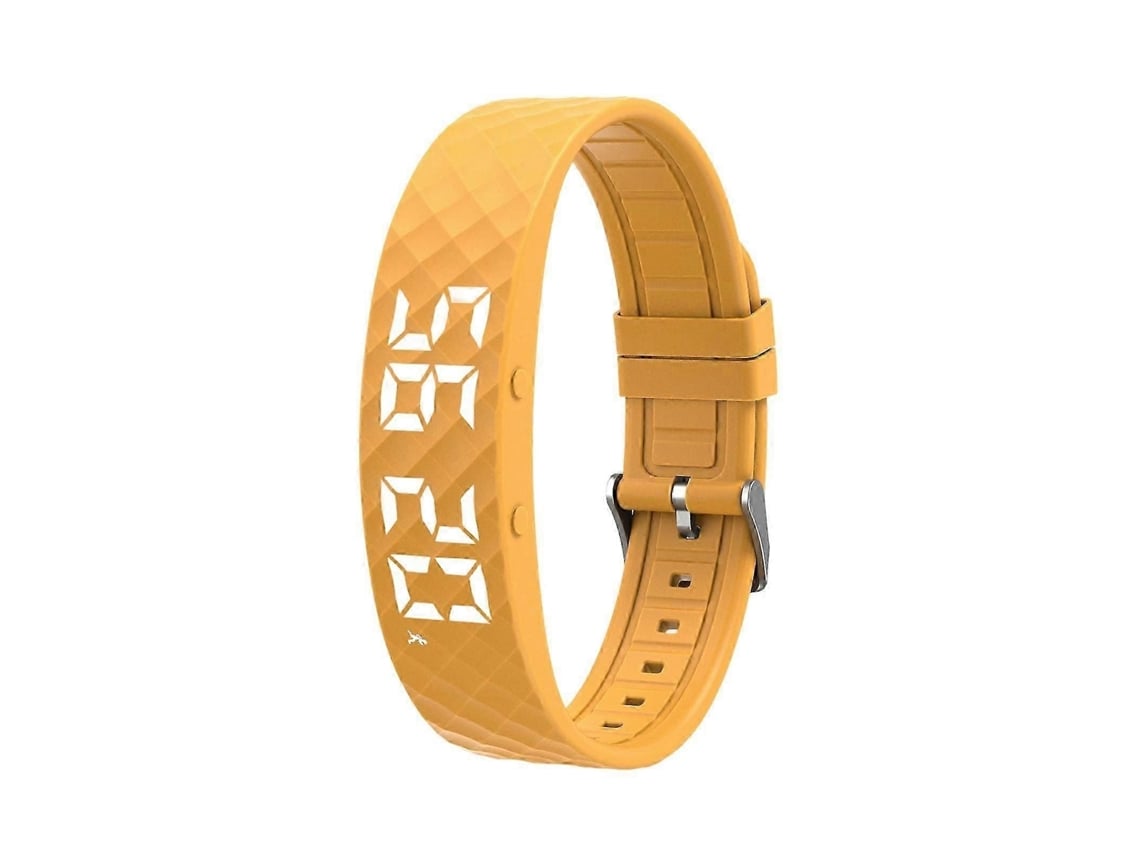 Reloj despertador vibratorio para personas con sueño profundo, pulsera inteligente silenciosa para despertarse, unisex, ajustable, con vibración.
