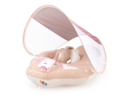 Flotador Infantil Con Sombrilla Inflable Y Diseño De Personaje De Poni Para Niños.