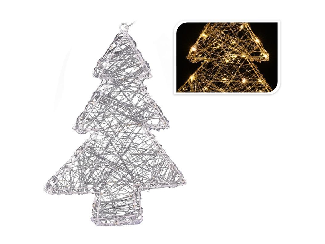 Arbol acrilico 40 led 40 cm
