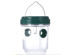 Armadilha Para Vespas Com Luz Solar 9 X 12 Cm De Diâmetro Alimentada Por Energia Solar Por 6 A 8 Horas Com Gancho