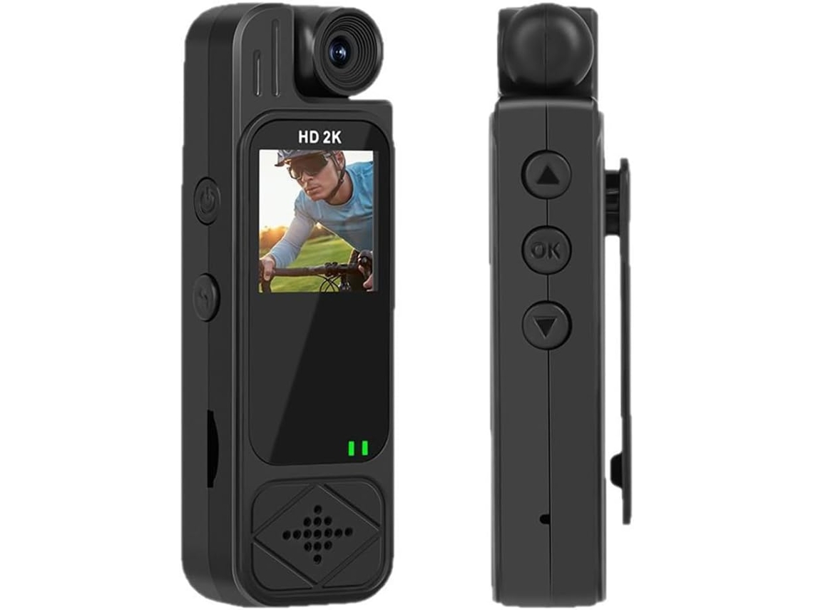 Cámara De Seguridad Con Grabación 1080p Para Fuerzas Del Orden, Visión Nocturna Infrarroja.