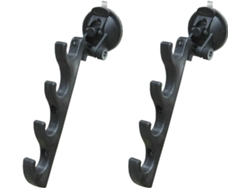 Soporte Para Cañas De Pescar Kizqyn, Portaequipajes Horizontal Ajustable Con Ventosas, Montaje Coche/camion...