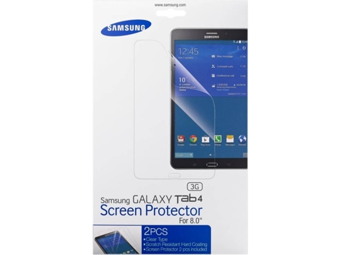 Protector de Pantalla Tablet SAMSUNG Galaxy Tab 4 (Samsung Galaxy Tab 4 - 8'' - Plástico)