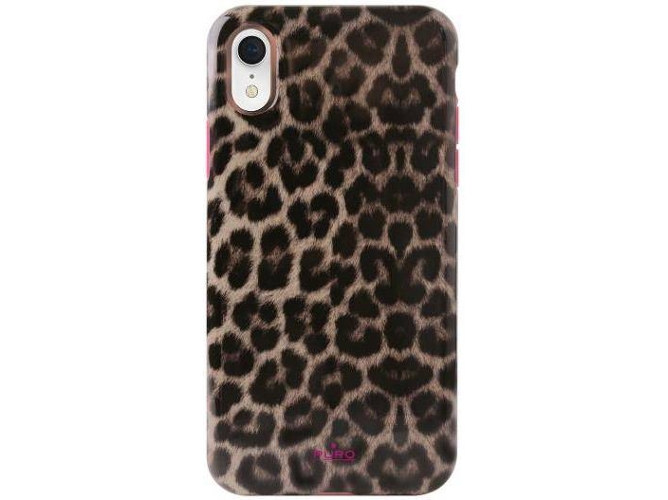 Funda iPhone XR PURO Leo Rosa