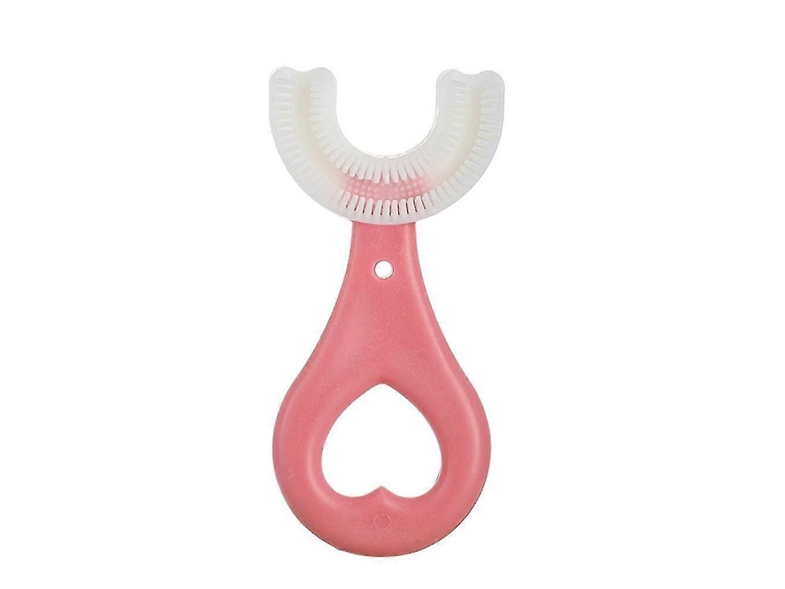 Cepillo de dientes de silicona en forma de U para niños de 2 a 12 años. GOKOCO