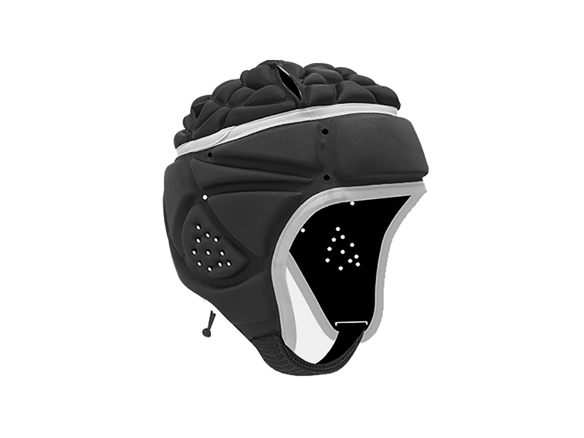 Casco de rugby suave, casco de fútbol, casco de seguridad deportivo para niños Mdug (a)