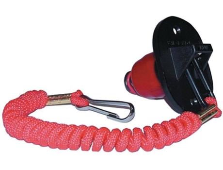 Interruptor T-H MARINE Saf-T-Stop Switch Rojo