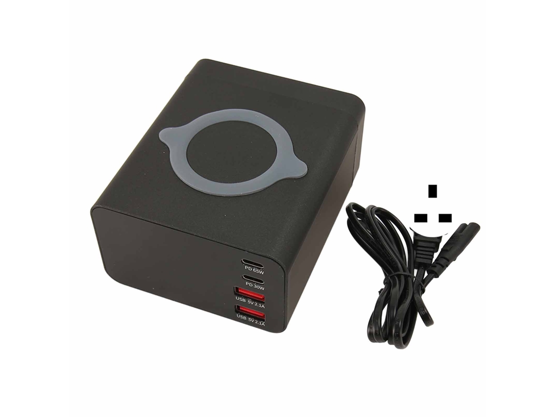 Panel solar portátil y plegable de 10 W con cargador USB.