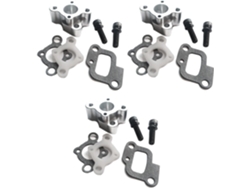 Kit De Colector De Admisión Cnc 3x Para Motores De Gasolina De 23-30,5 Cc Baja 5b 5t 5sc 5ive-t Rovan