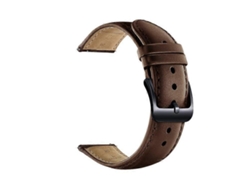 Correa de repuesto de cuero genuino premium para reloj inteligente de 20 mm compatible con Huawei Watch 2 Ly Ebike