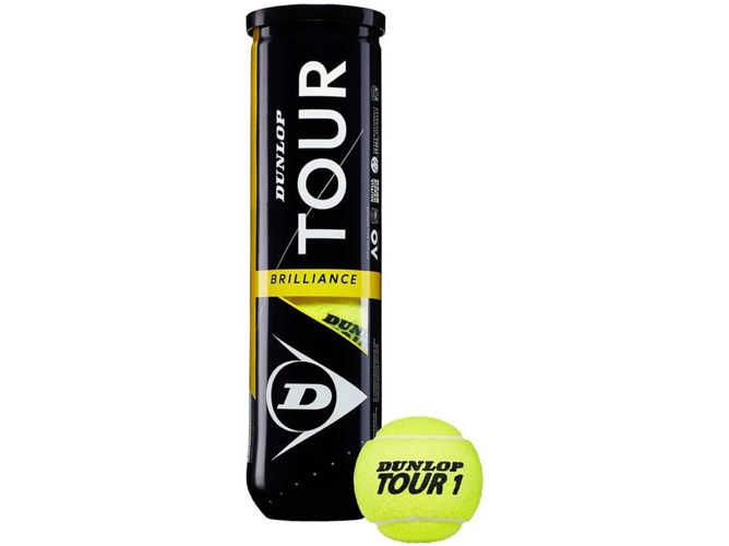 Pelota de Tenis DUNLOP Tour Brilliance