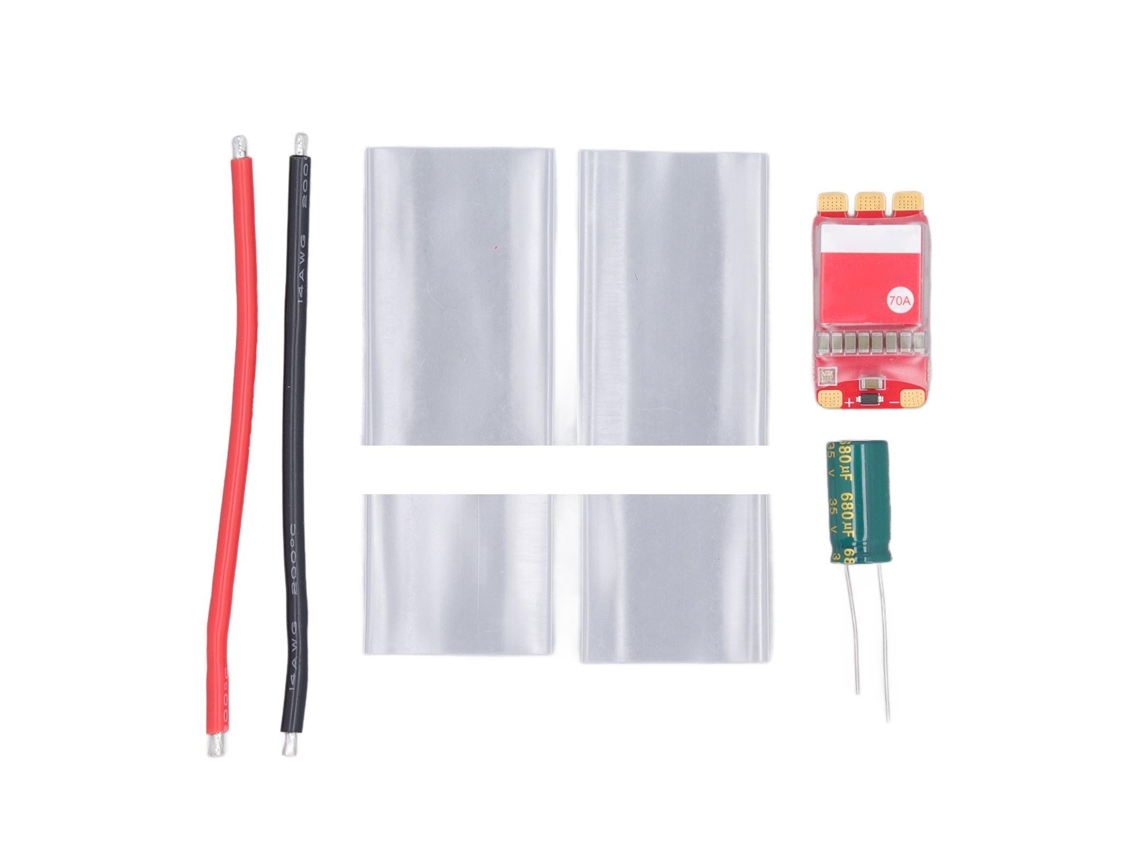 Veloriskku-controlador De Velocidade Eléctrico Sem Escova Blheli32 70a 2‑6s Lipo Para Barco Rc Uav