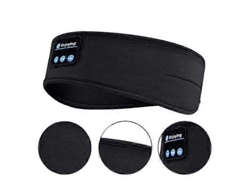 Auriculares Inalámbricos Bluetooth Para Dormir, Diadema Con Música Bohemia Y Micrófono Hd, Altavoces Delgados Para Quienes Duermen De Lado.