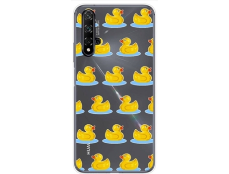 Carcasa Huawei Nova 5T / Honor 20 TUMUNDOSMARTPHONE Dibujos Transparente Multicolor