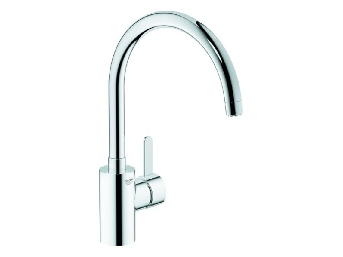 GROHE Eurosmart Cosmopolitan Mezclador monomando de fregadero con caño alto y presión baja,