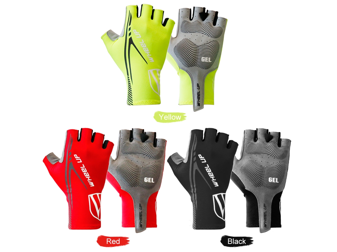 Guantes De Ciclismo Mitad De Dedo Para Hombre Y Mujer, Anti-deslizantes Para Bicicleta, Moto, Senderismo, Pesca Y Camping