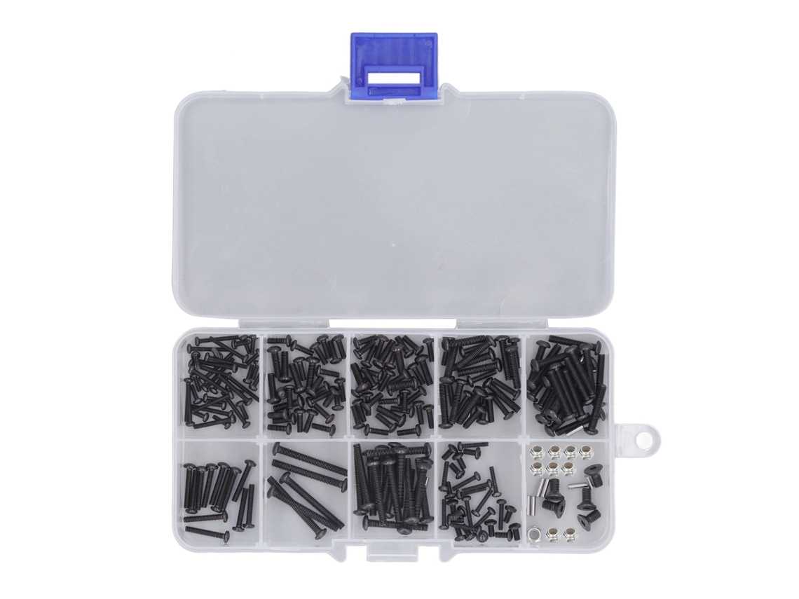 Kit De Tornillos Anti-morado De Acero Rc, Piezas De Repuesto Para Estuche Organizador De Crawler Traxxas 1/18