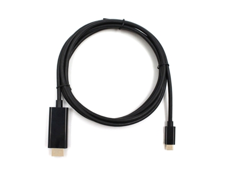 Adaptador de cable USB3.1 tipo C Hdmi 4K para Macbook / Samsung Galaxy S10 / S10E / S9 / S8 Plus [Negro]