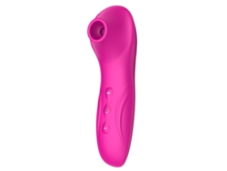 Vibrador De Succin De Silicona Resistente Al Agua Con 10 Modos Para Mujeres (rojo Rosa) Yizhood
