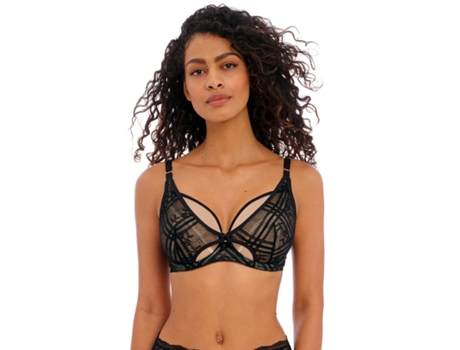 Sujetador de Mujer FREYA Fatale Uw High Negro (100 cm F)