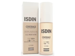 Base de maquillaje líquida Isdin Coverage (30 g, perla n.° 1.0)