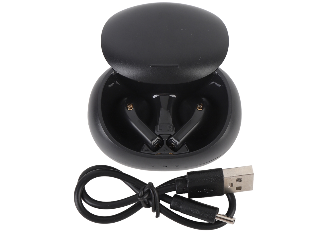 Auriculares Inalámbricos Con Traductor Y Aplicación, 74 Idiomas, 70 Acentos, Cancelación De Ruido Para Negocios Y Estudio, Color Negro.