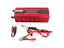 Inversor solar portátil de 2000 W para el hogar, 12 V, LCD