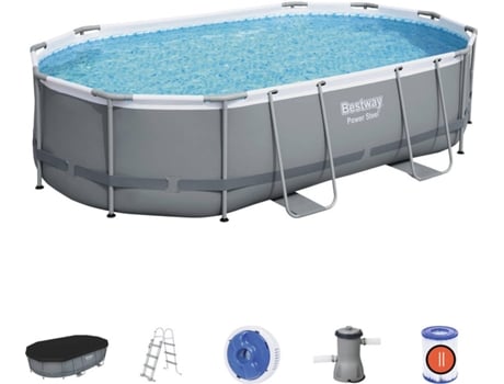 Piscina Tubular BESTWAY 56448 (con Cartucho - 10949 L - 305x107cm)
