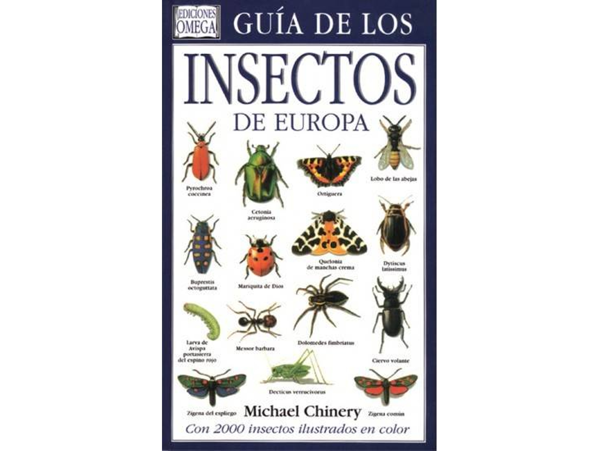 Libro Enciclopedia O Guía De Los Insectos De Europa de Michael Chiner (Español)