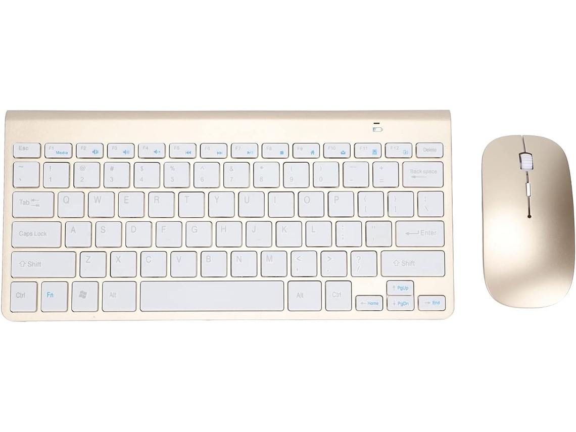 Combo De Teclado Y Ratón Ergonómicos Portátiles Ultradelgados
