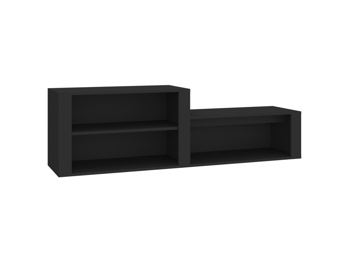 Zapatero 150x35x45 cm Derivados de Madera Negro MAISON EXCLUSIVE