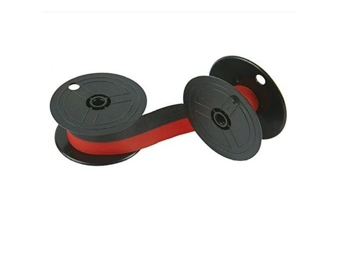NEVEANCE Cintas de calculadora compatibles para calculadoras universales de doble bobina, cintas negras y rojas con colores vivos y consistentes, cintas de ree