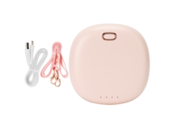 Ventilador de cuello USB inalámbrico portátil - Rosa