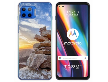 Carcasa Motorola Moto G 5G Plus TUMUNDOSMARTPHONE Dibujos Multicolor