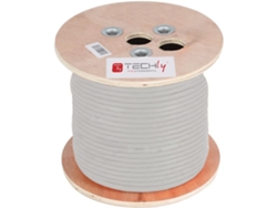 Cable de red Techly (ftp) Itp C5f 305 Ris Gris 305 m Cat5e F/utp