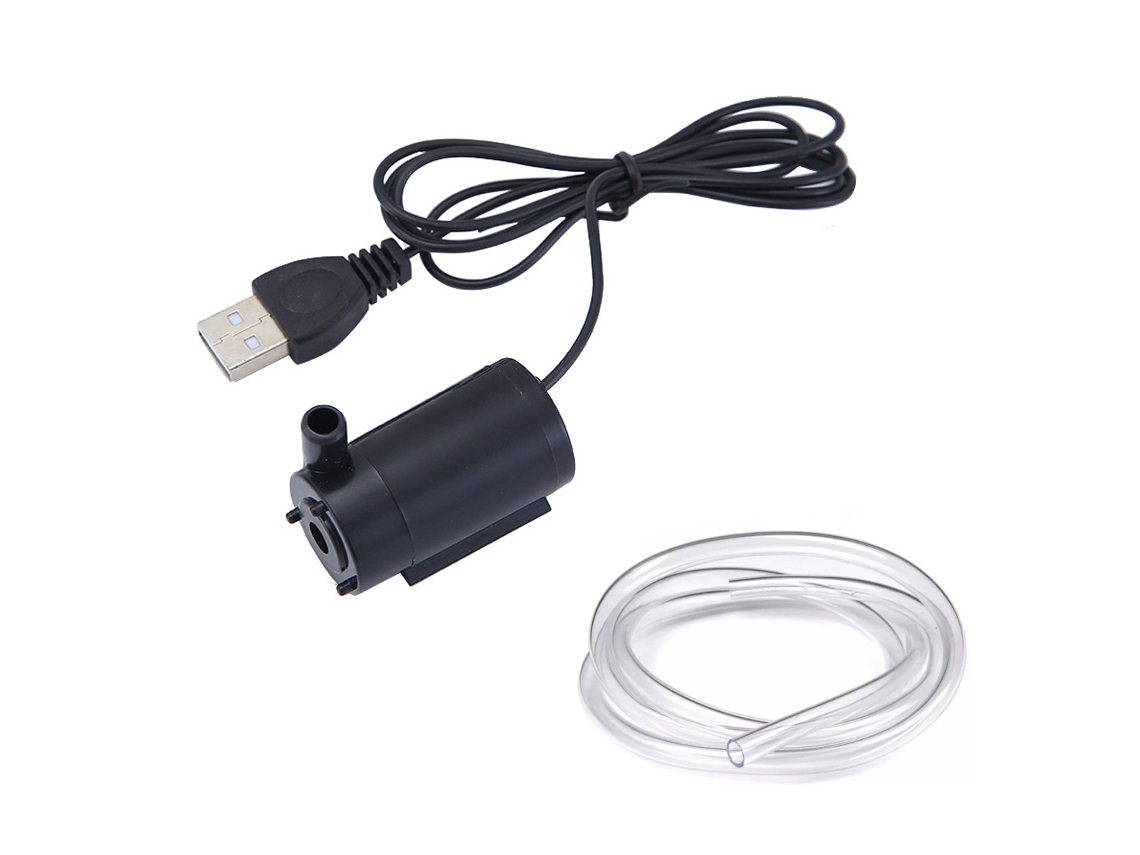 JILLIOPER Mini bomba sumergible para acuario, diseño ultrasilencioso que garantiza un ambiente tranquilo, ideal para peceras e hidroponía, incluye filtro fácil 