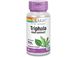 Complemento Alimentar SOLARAY Triphala (90 cápsulas vegetais de 500mg)