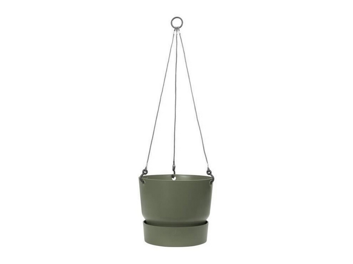 Maceta Colgante Elho Greenville Verde Plástico (Ø 23,9 x 20,3 cm)