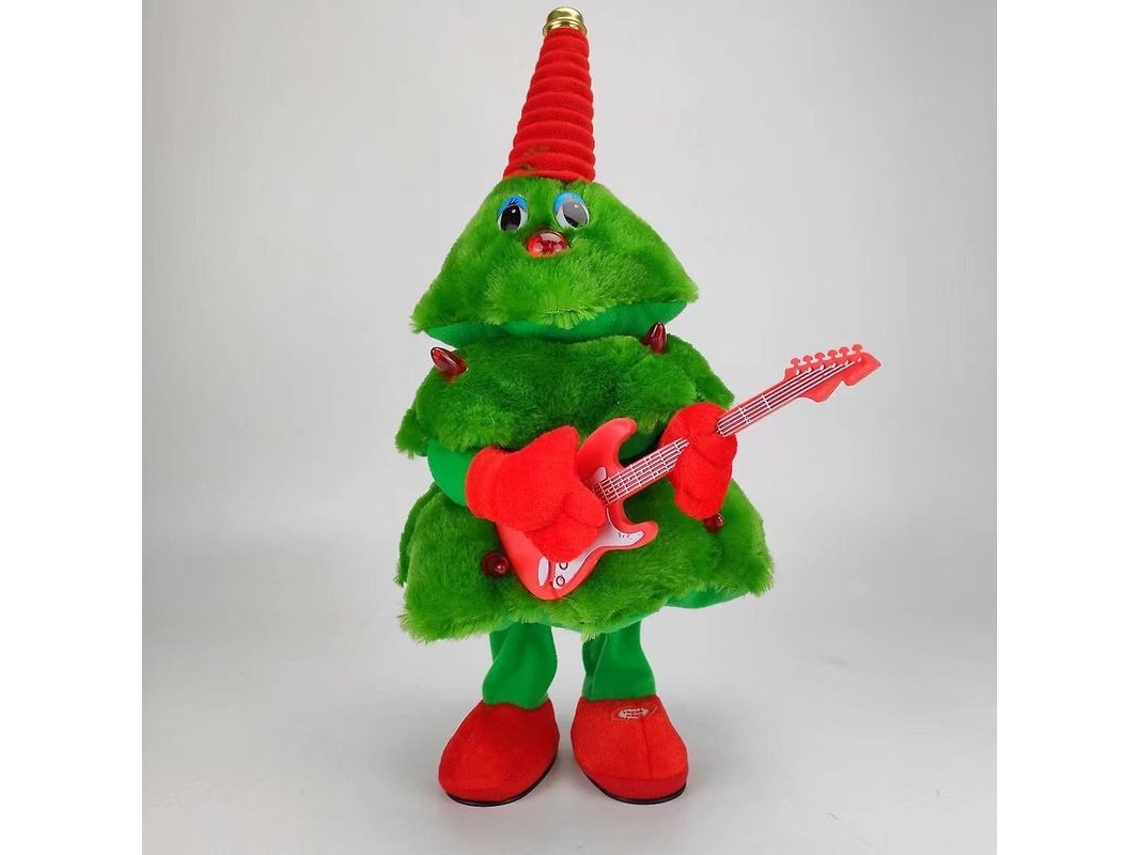 2026-juguete Eléctrico De Navidad Rotativo Con Música Y Bailar, Árbol De Navidad De Peluche, Decoración Hogar Y Regalo Para Niños 12-14 Años
