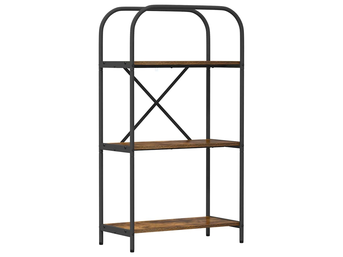 Maison Exclusive - Estante De Libros Roble Ahumado 60 X 30 X 109 Cm